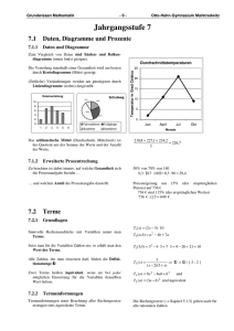 Grundwissen Mathe 7 - Digitale Schule Bayern