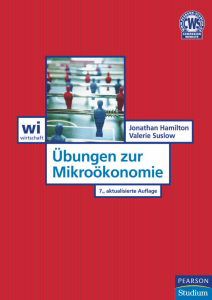 Übungen zur Mikroökonomie  - *ISBN 978-3