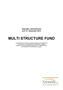 multi structure fund - 4D-Asset