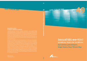 Sexualität wo•hin? - Deutsche AIDS