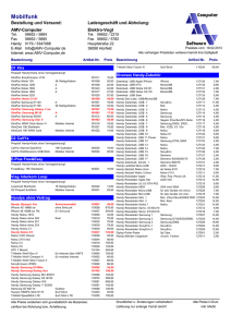Preise Mobilfunk - AMV