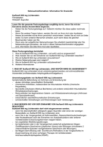 Information für Anwender Ibuflam® 800 mg Lichtenstein