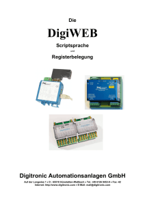 DigiWEB - Digitronic Automationsanlagen GmbH