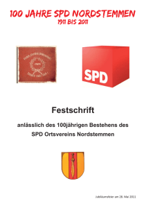 100 Jahre SPD Nordstemmen