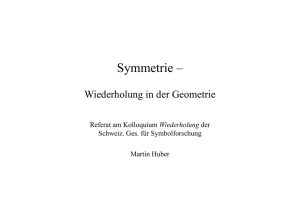 Symmetrie - Enzyklopaedie.ch