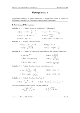 Ubungsblatt 3 zur Theoretischen Physik I: Mechanik α2 α1 v1 v2