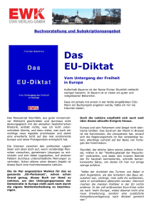 Das EU-Diktat - Egon W. Kreutzer