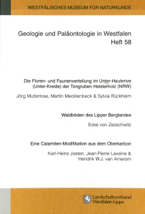 Geologie und Paläontologie in Westfalen