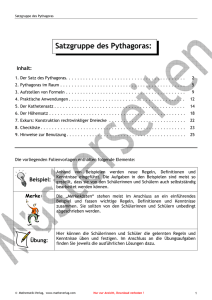 Inhalt: - Mathematik