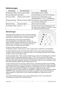 Zahlenmengen - toolcase.org