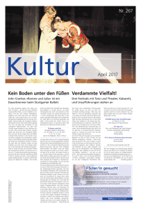 Nr. 267 April 2017 - Kulturgemeinschaft Stuttgart e.V.