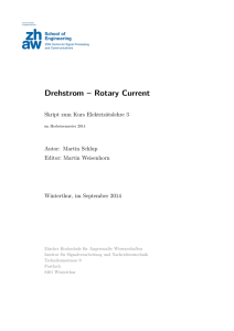 Drehstrom – Rotary Current