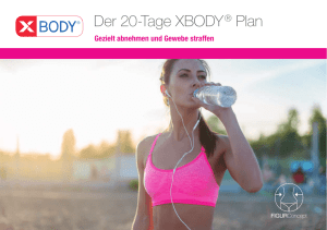 Der 20-Tage XBODY ® Plan