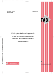 Arbeitsbericht PDF - Büro für Technikfolgen