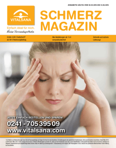 schmerz magazin