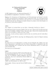 8 - Mathematik-Olympiaden in Deutschland