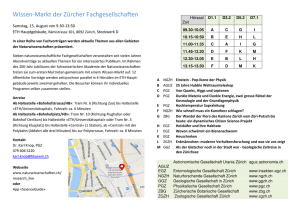 20-Jahr Jubiläum scnat - Astronomische Gesellschaft Urania Zürich