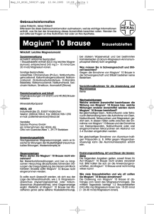 Magium® 10 Brause
