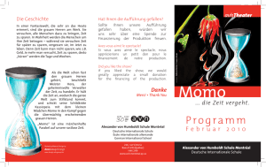 Momo (Programm Broschüre)