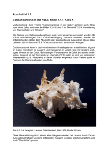Abschnitt 4.1.1 Calciumcarbonat in der Natur, Bilder 4.1 - Wiley-VCH