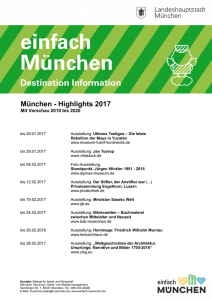 Events 2017 in München