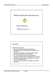 Mobile Application Development