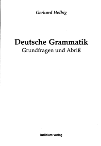 Deutsche Grammatik