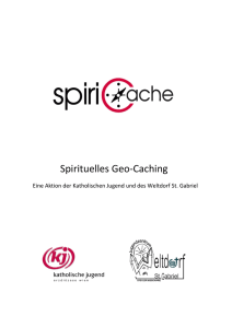 Spirituelles Geo-Caching