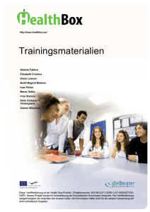 Trainingsmaterialen