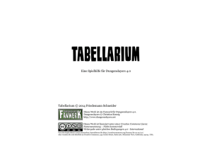 Tabellarium