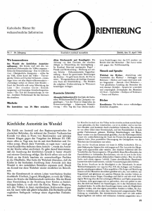 PDF ansehen - Zeitschrift Orientierung