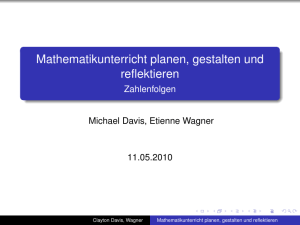 Mathematikunterricht planen, gestalten und reflektieren