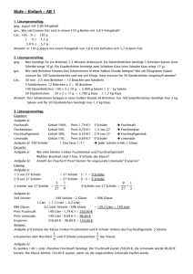 Stufe – Einfach – AB 1 9 1 = 27 3 3 1 = 27 9 9 1 3 1