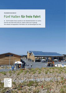 "Fünf Hallen für freie Fahrt" (pdf, 839 KB, Quelle: Mikado online