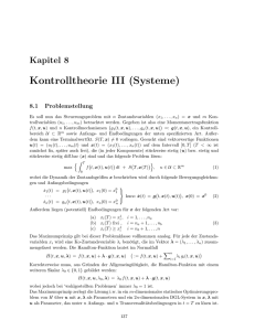 Kontrolltheorie III (Systeme)