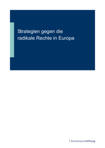 Strategien gegen die radikale Rechte in Europa