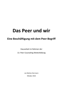 Herrmann, Bettina - Peer und Wir