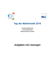 2016 - Zentrum für Mathematik