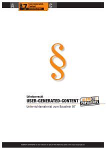 UsER-GENERATEd-CoNTENT