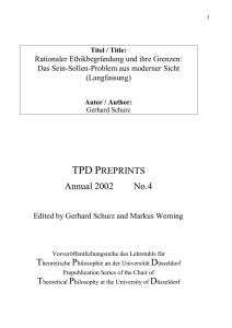 TPD PREPRINTS Annual 2002 No.4