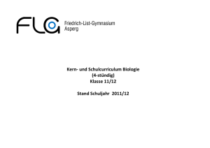 Kern- und Schulcurriculum Biologie (4