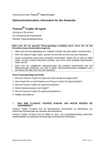 Information für den Anwender Fluanxol® Tropfen 50 mg/ml