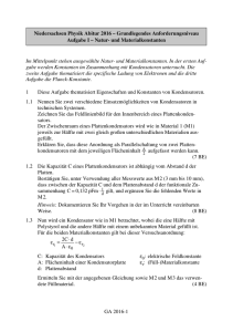 GA 2016-1 Niedersachsen Physik Abitur 2016 – Grundlegendes