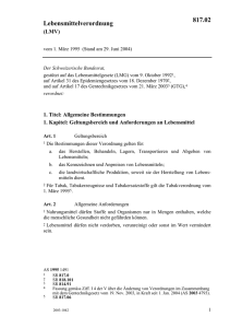 LMV - Der Bundesrat admin.ch