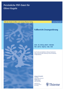 Supervision Zwangsstörungen - Psychotherapeut in Karlsruhe