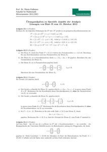 Blatt 2 - Fakultät für Mathematik