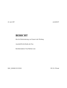 BERICHT