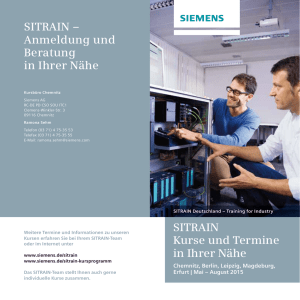SITRAIN - Siemens