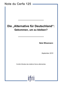 Alternative für Deutschland - Deutsch