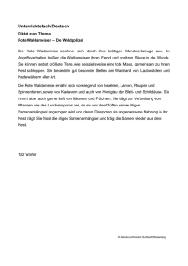 Diktat - Rote Waldameisen - Bienenzuchtverein Sulzbach